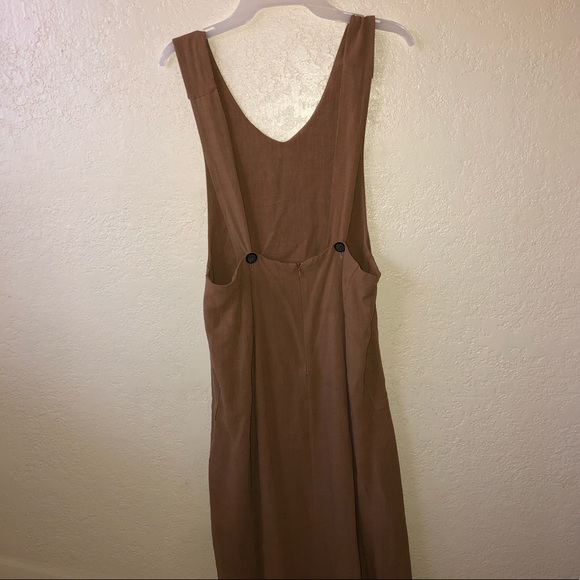 Tan midi dress - Picture 5 of 6
